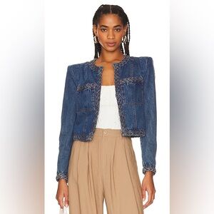 Veronica Beard Arrowe Denim Jacket